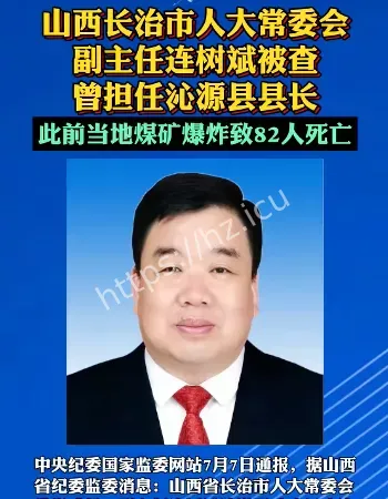 连树斌被查